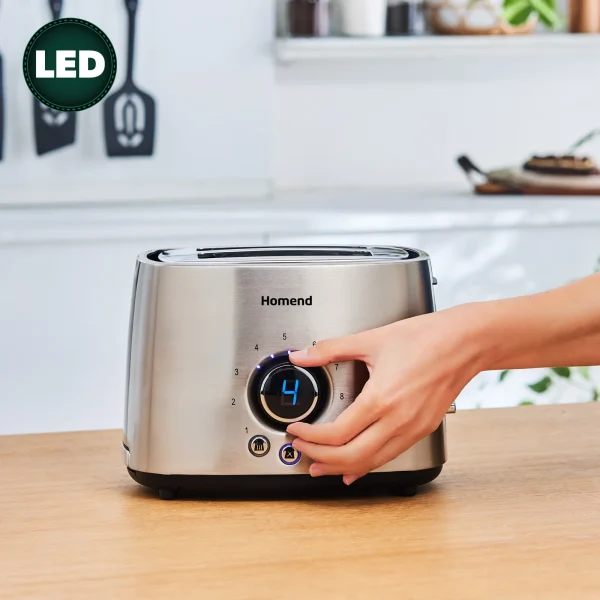 Breadfast 1502UK With 2 Wide Slots Toaster - Image 2