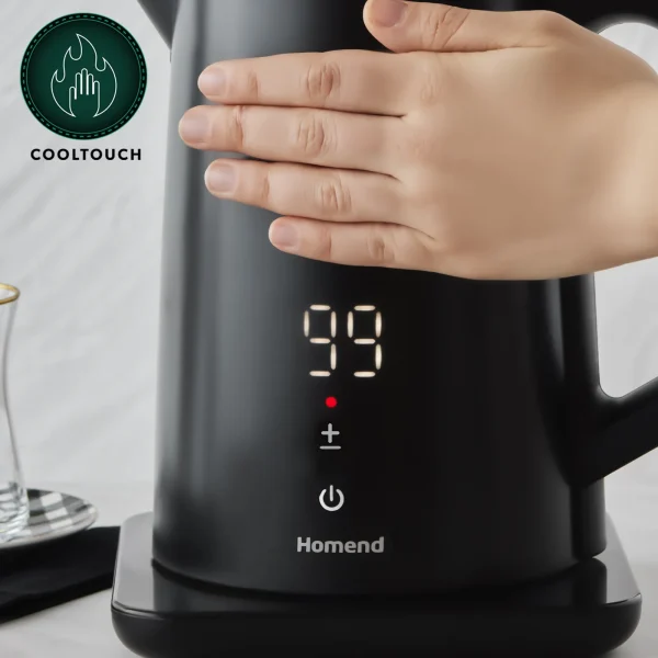 Smart Heatrow 1616UK Touchscreen, Double Layered Kettle - Image 3