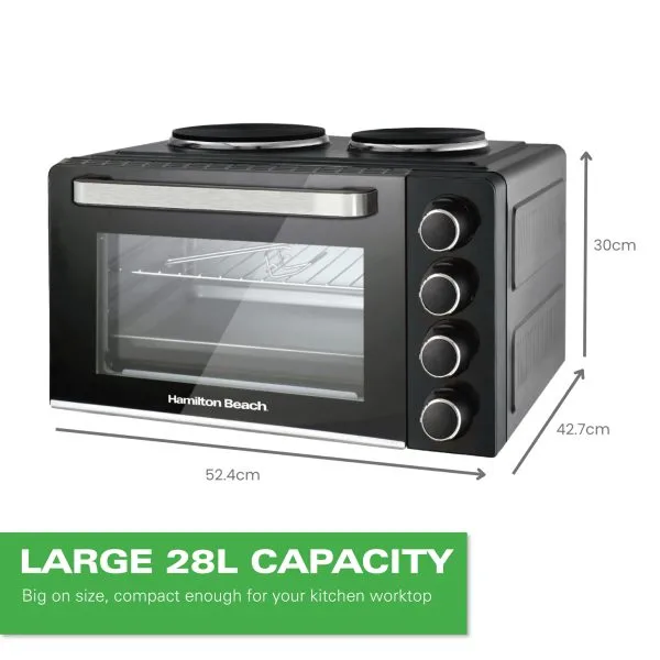 Electric Oven With Double Hotplate - Image 5