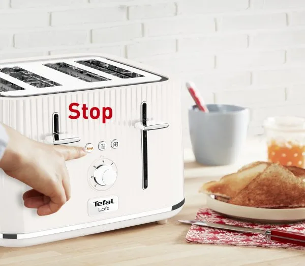 Kettle & 4 Slot Toaster Bundle - White - Image 4