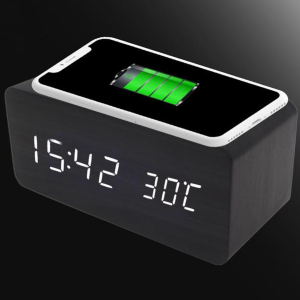 SmartSync Wireless Charger Alarm Clock