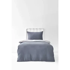 Duvet Cover Set, Single, Light & Dark Grey