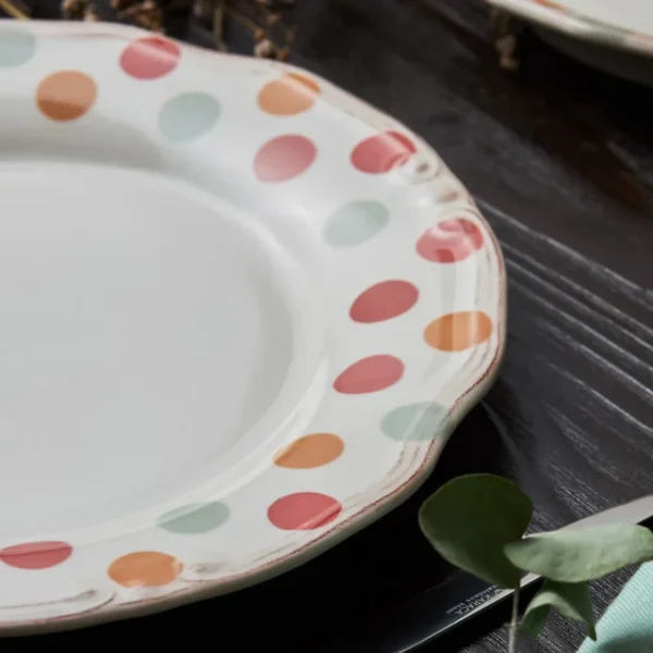 Romance 12-Piece Ceramic Dinner Set for 4 People - Image 4