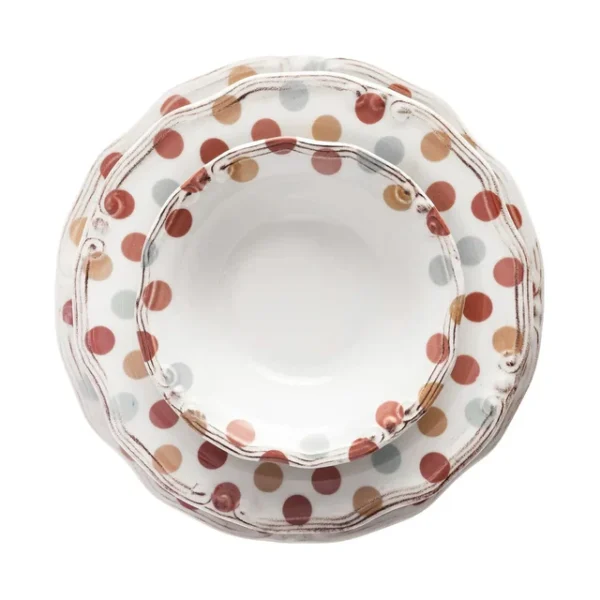 Romance 12-Piece Ceramic Dinner Set for 4 People - Image 6
