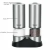 Grindgo 6003UK Electric Salt and Pepper Rechargeable Grinder Set - Image 2